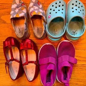 Toddler Girl Shoe Lot - 7T